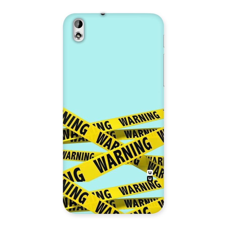 Warning Design Back Case for HTC Desire 816g