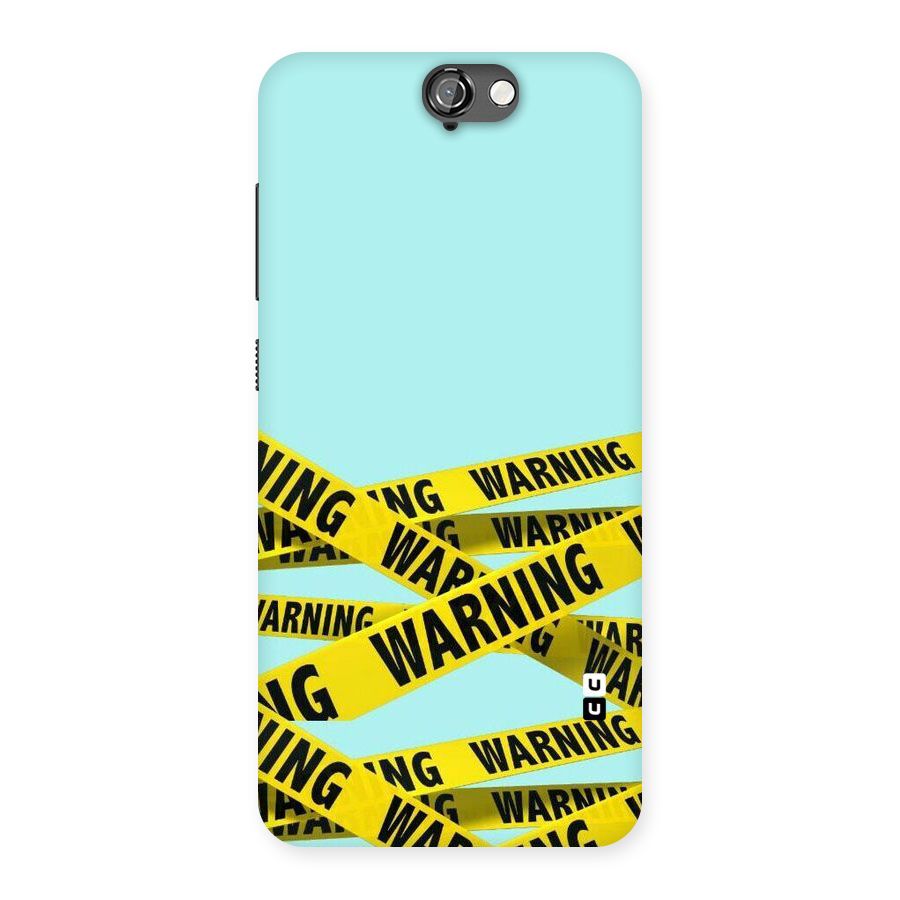 Warning Design Back Case for HTC One A9