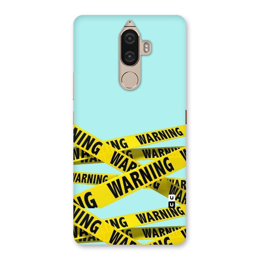Warning Design Back Case for Lenovo K8 Note