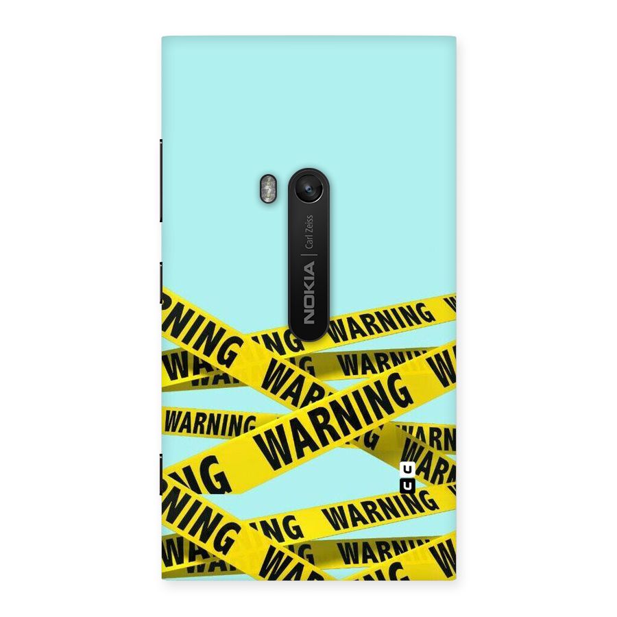 Warning Design Back Case for Lumia 920