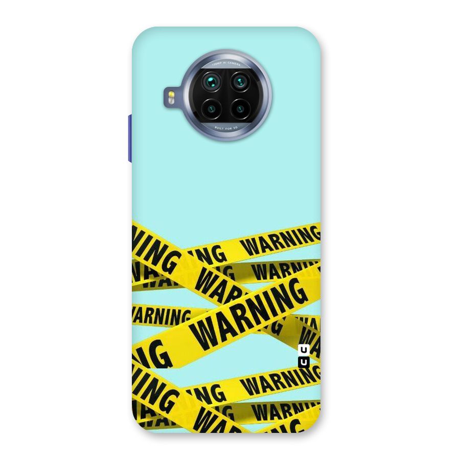 Warning Design Back Case for Mi 10i