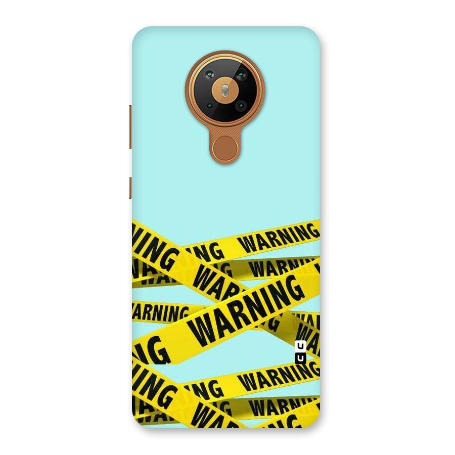 Warning Design Back Case for Nokia 5.3