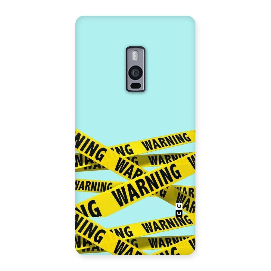 Warning Design Back Case for OnePlus Two