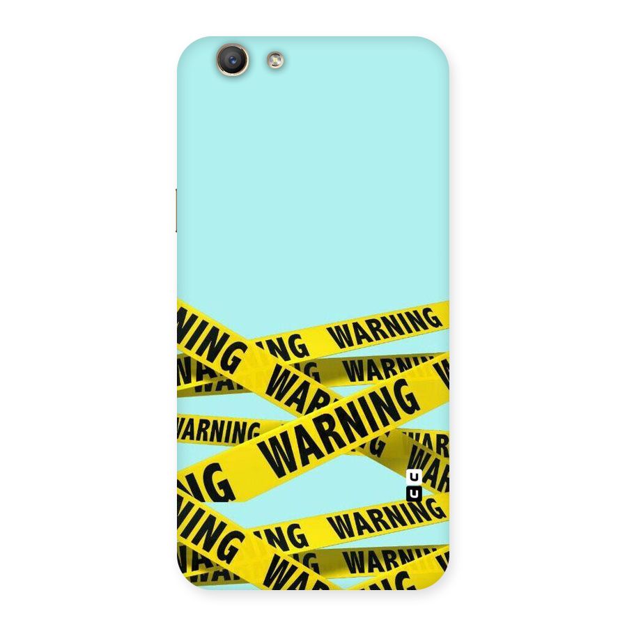 Warning Design Back Case for Oppo A59
