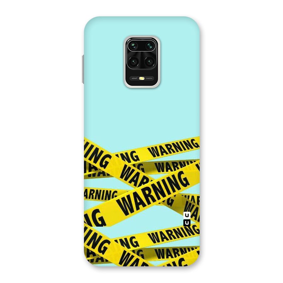 Warning Design Back Case for Poco M2 Pro