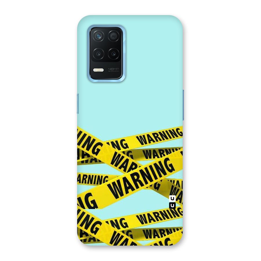 Warning Design Back Case for Realme 8 5G