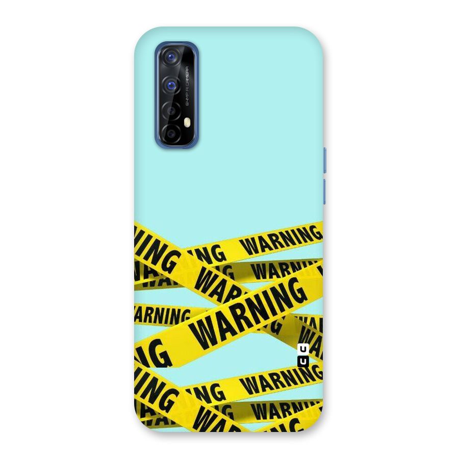 Warning Design Back Case for Realme Narzo 20 Pro