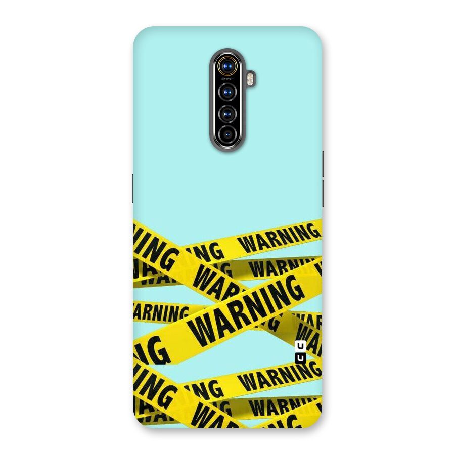 Warning Design Back Case for Realme X2 Pro