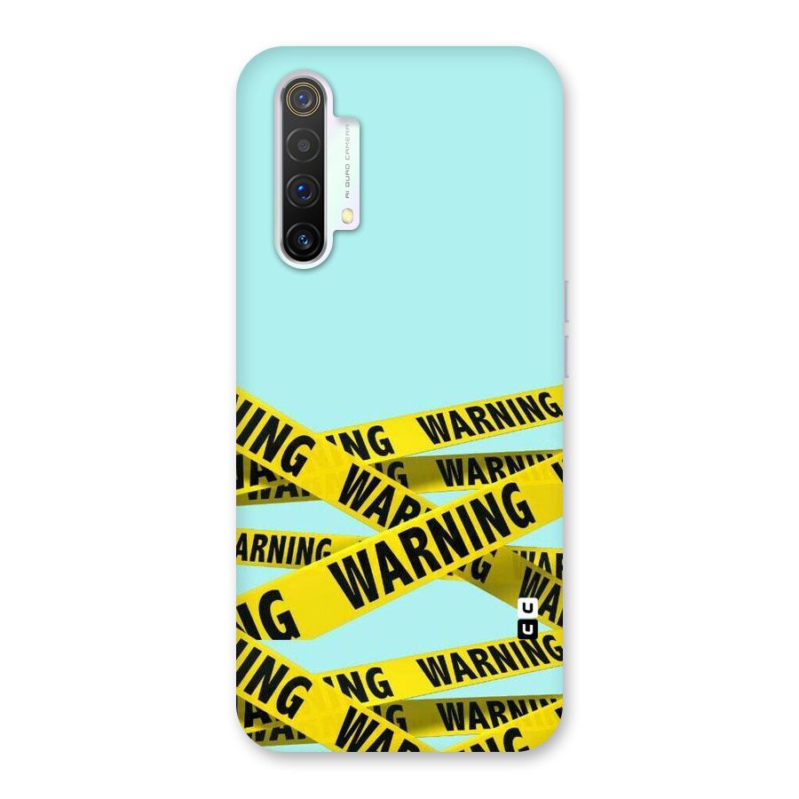 Warning Design Back Case for Realme X3