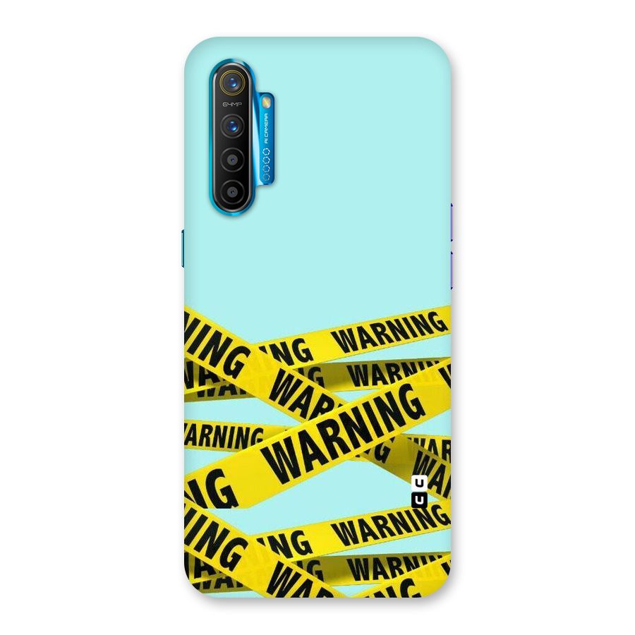 Warning Design Back Case for Realme XT