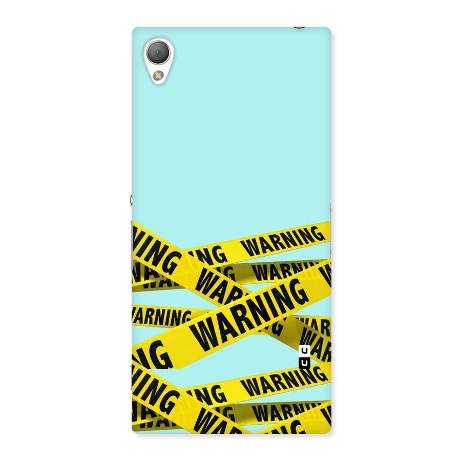 Warning Design Back Case for Sony Xperia Z3