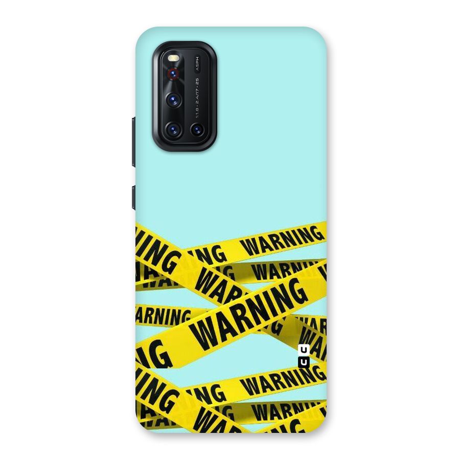 Warning Design Back Case for Vivo V19