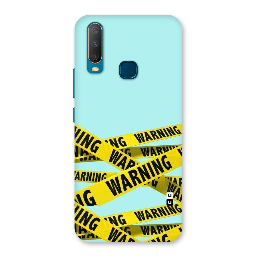 Warning Design Back Case for Vivo Y11