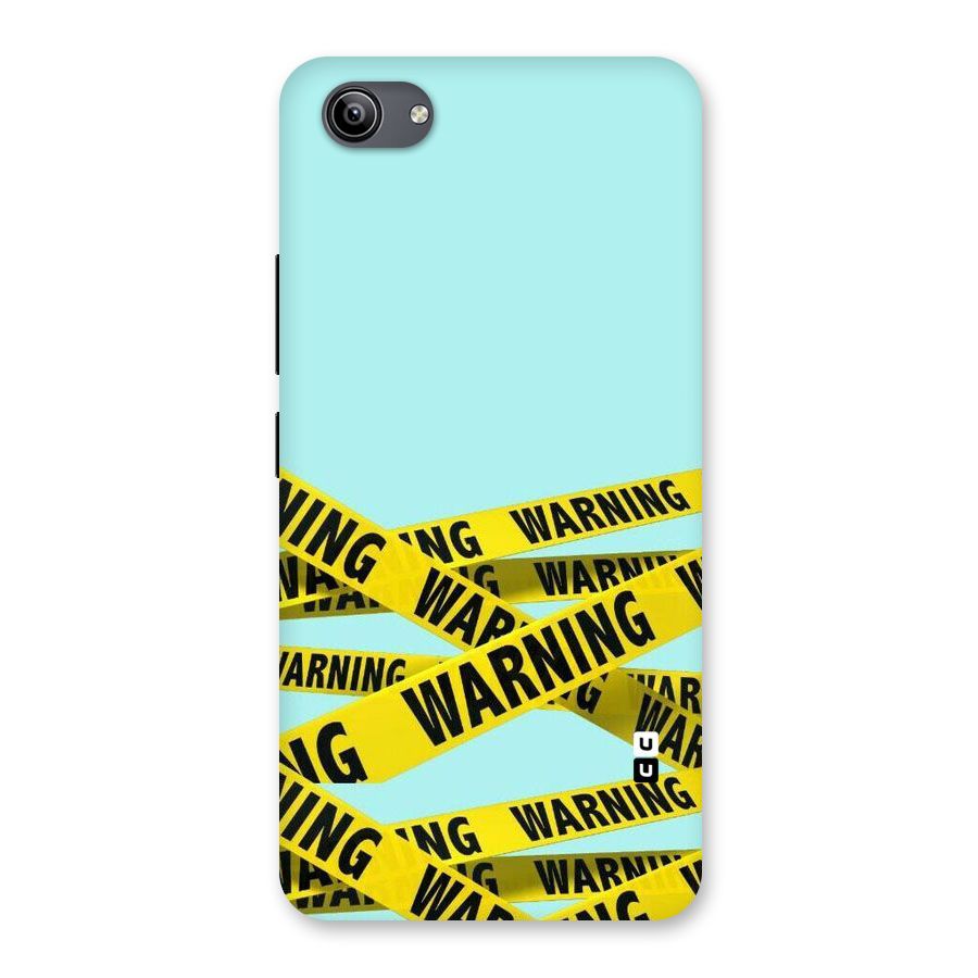 Warning Design Back Case for Vivo Y81i