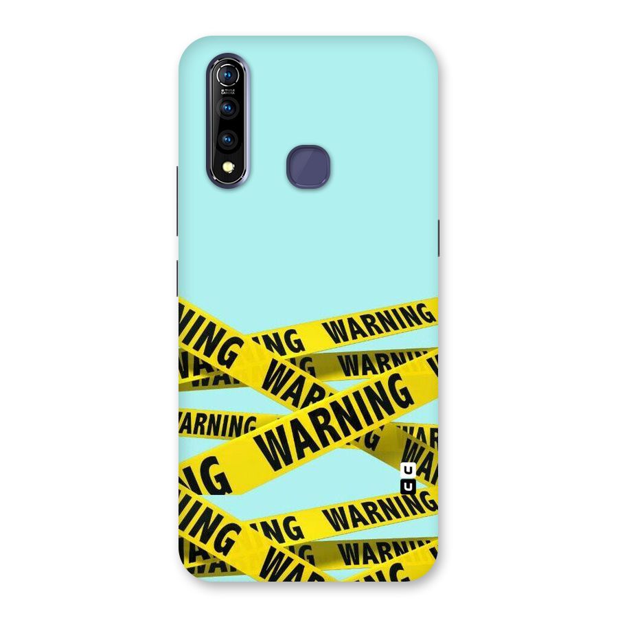 Warning Design Back Case for Vivo Z1 Pro