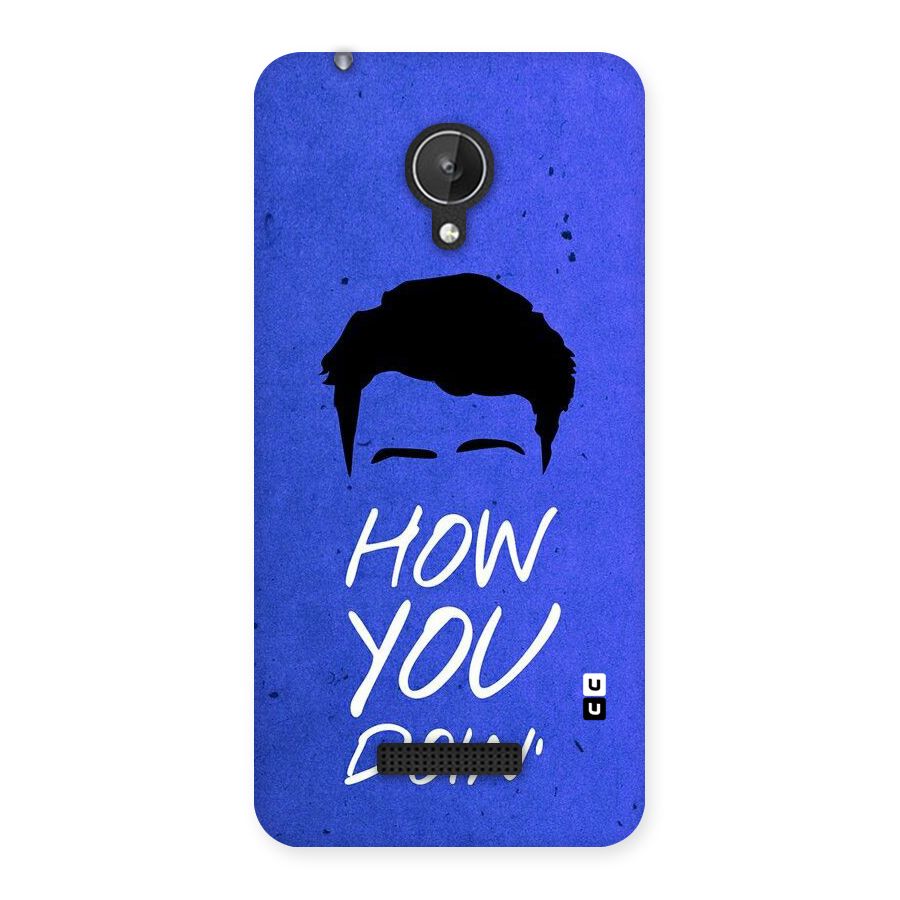 Wassup You Back Case for Micromax Canvas Spark Q380