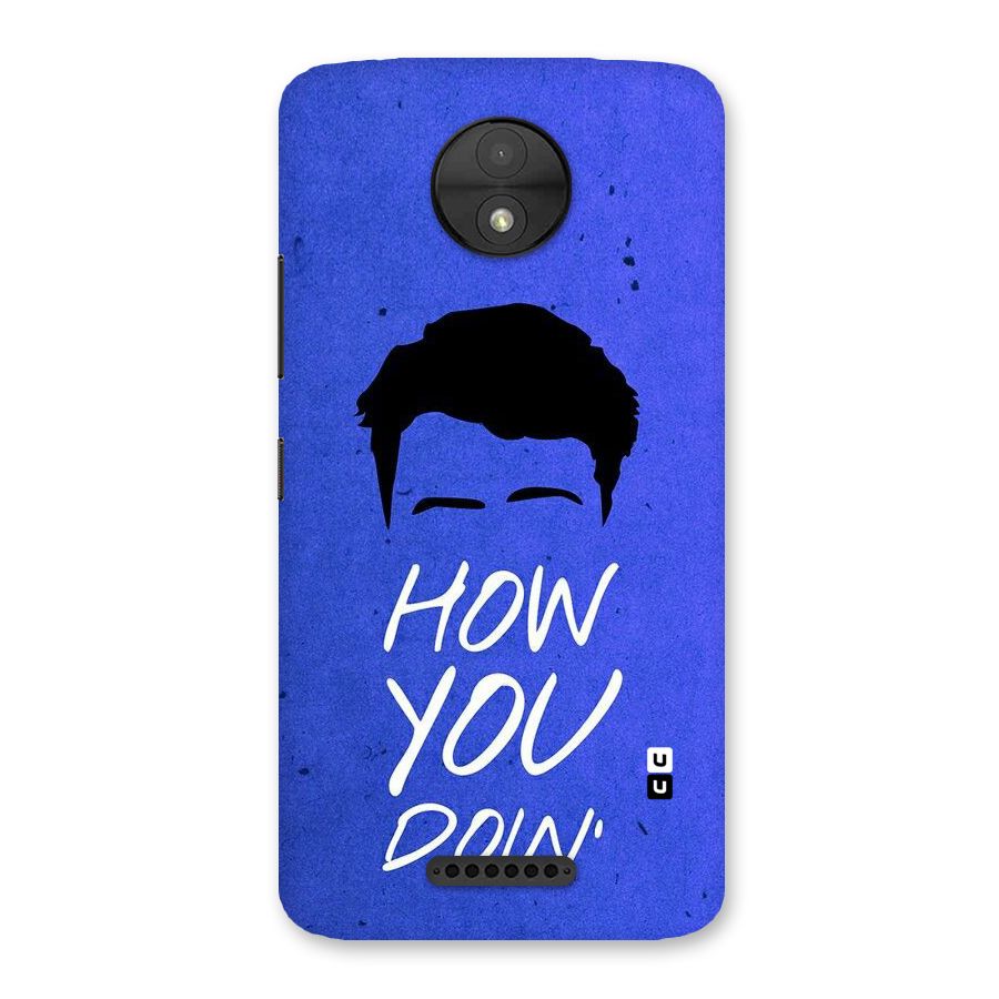Wassup You Back Case for Moto C