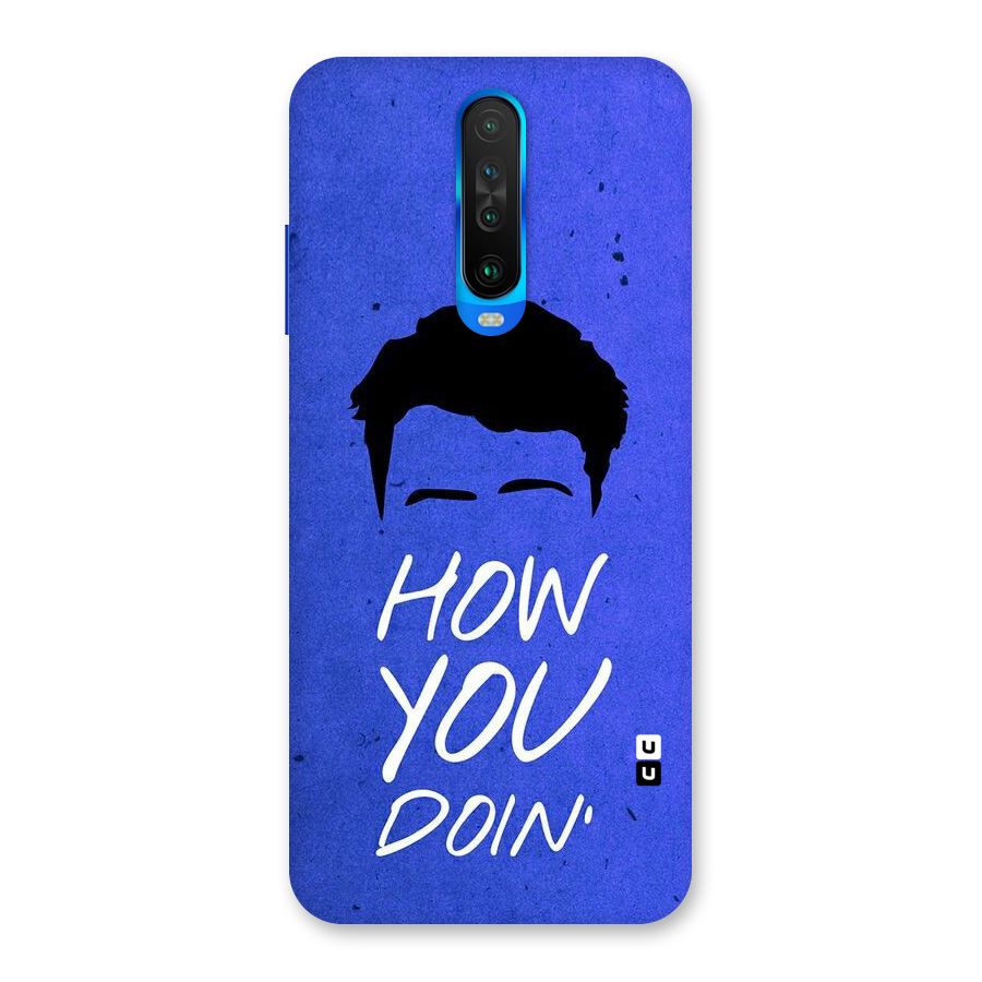 Wassup You Back Case for Poco X2