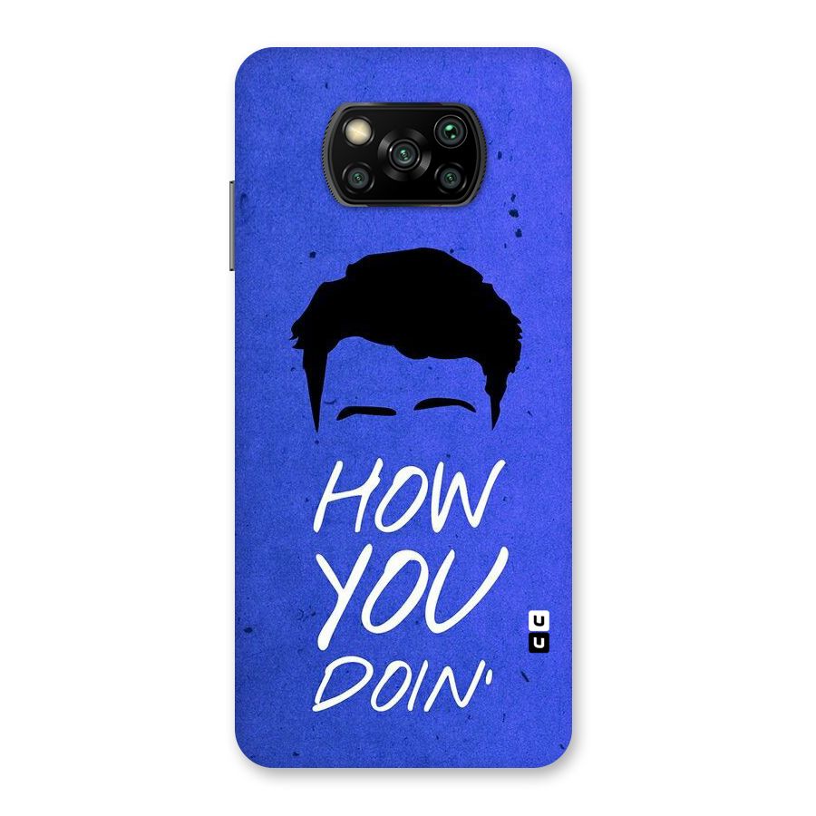 Wassup You Back Case for Poco X3