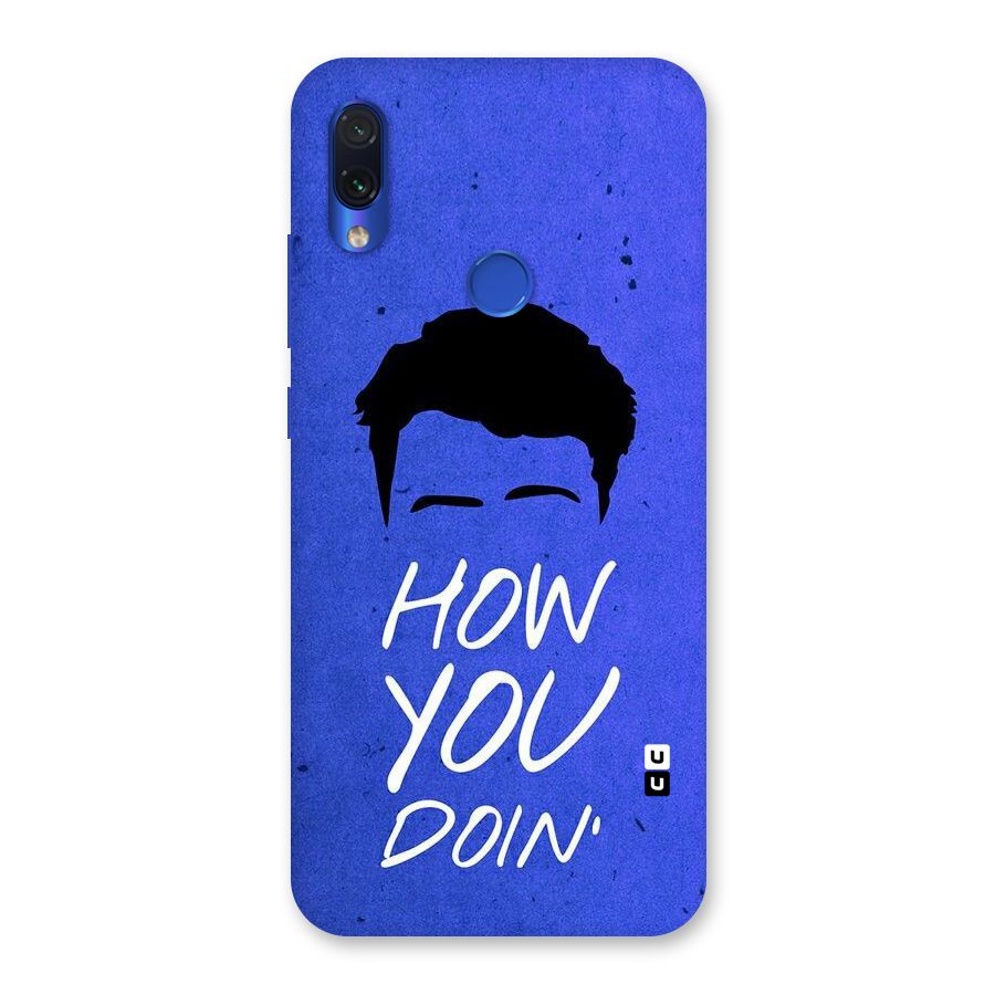 Wassup You Back Case for Redmi Note 7