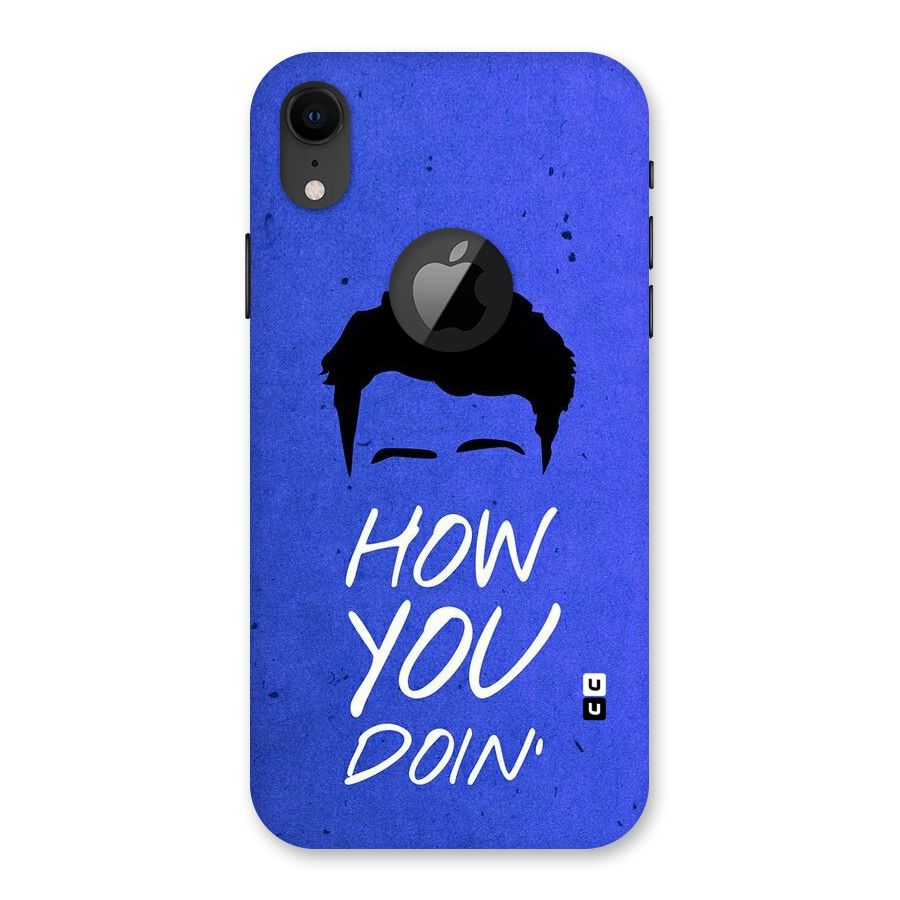 Wassup You Back Case for iPhone XR Logo Cut