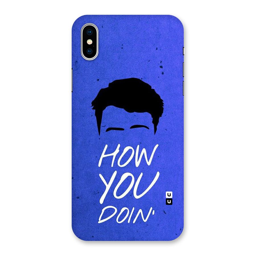 Wassup You Back Case for iPhone XS