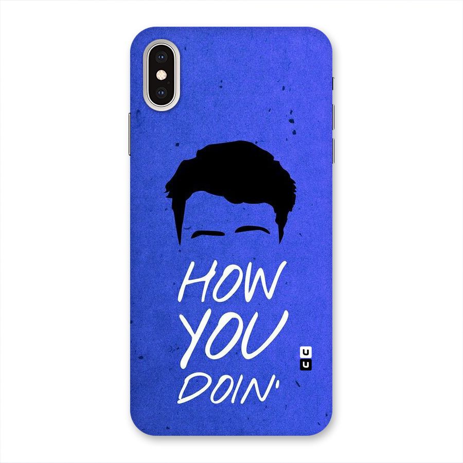 Wassup You Back Case for iPhone XS Max