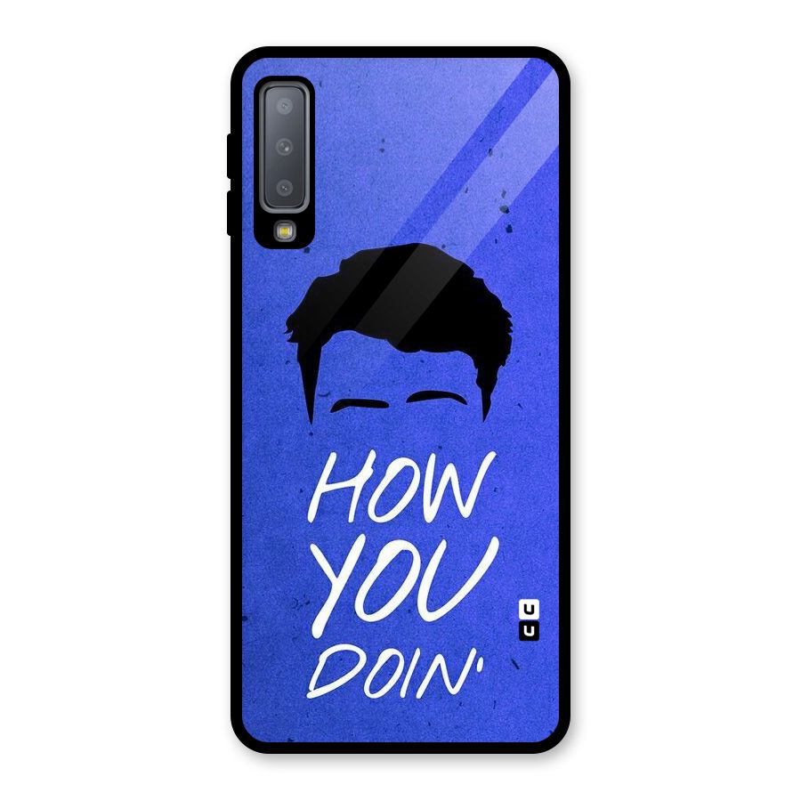 Wassup You Glass Back Case for Galaxy A7 (2018)