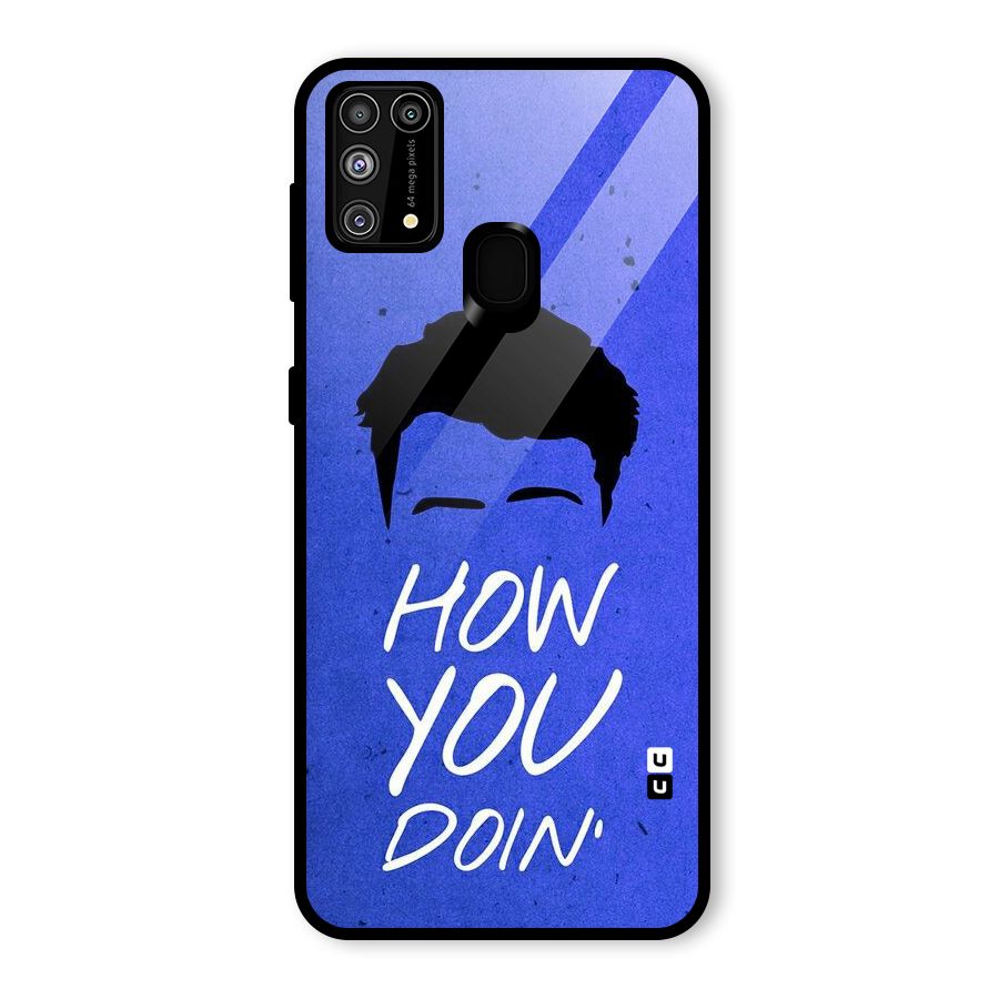 Wassup You Glass Back Case for Galaxy F41