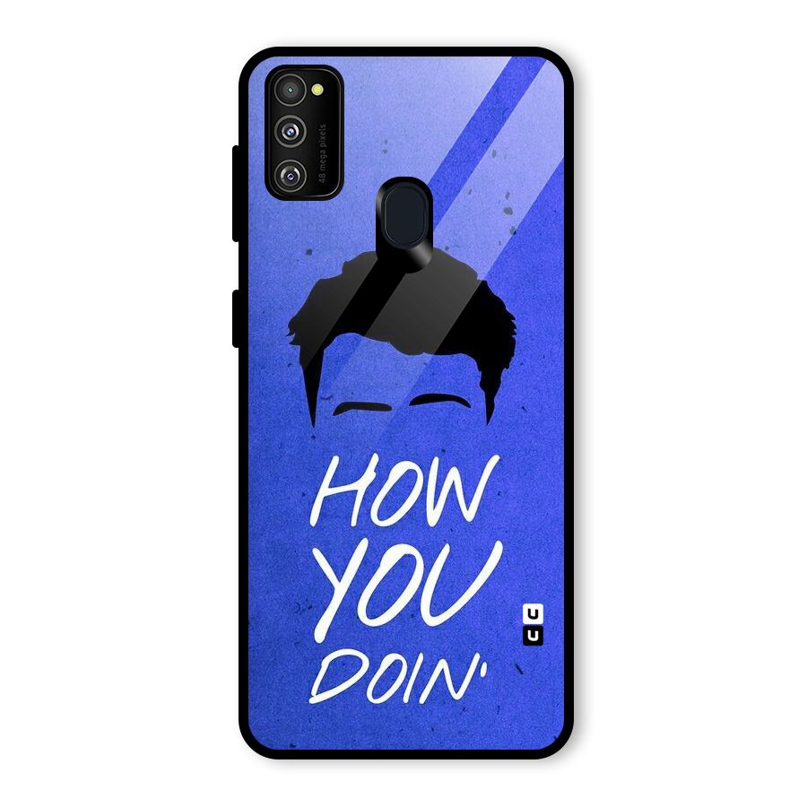 Wassup You Glass Back Case for Galaxy M21