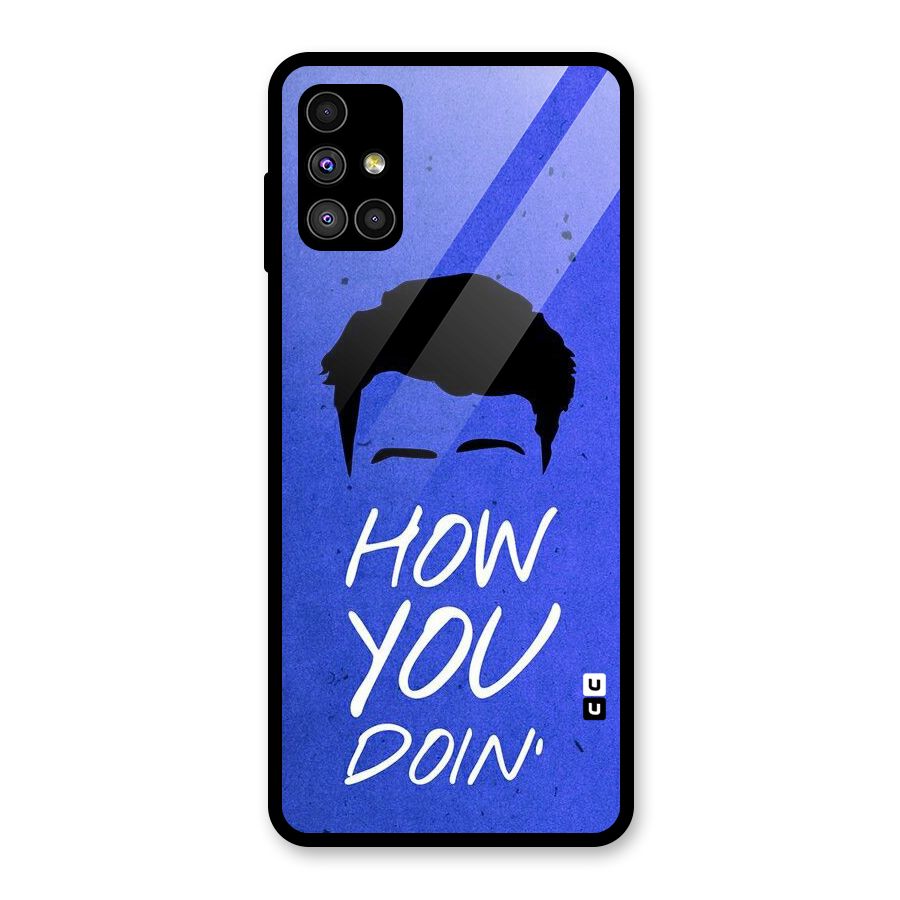Wassup You Glass Back Case for Galaxy M51