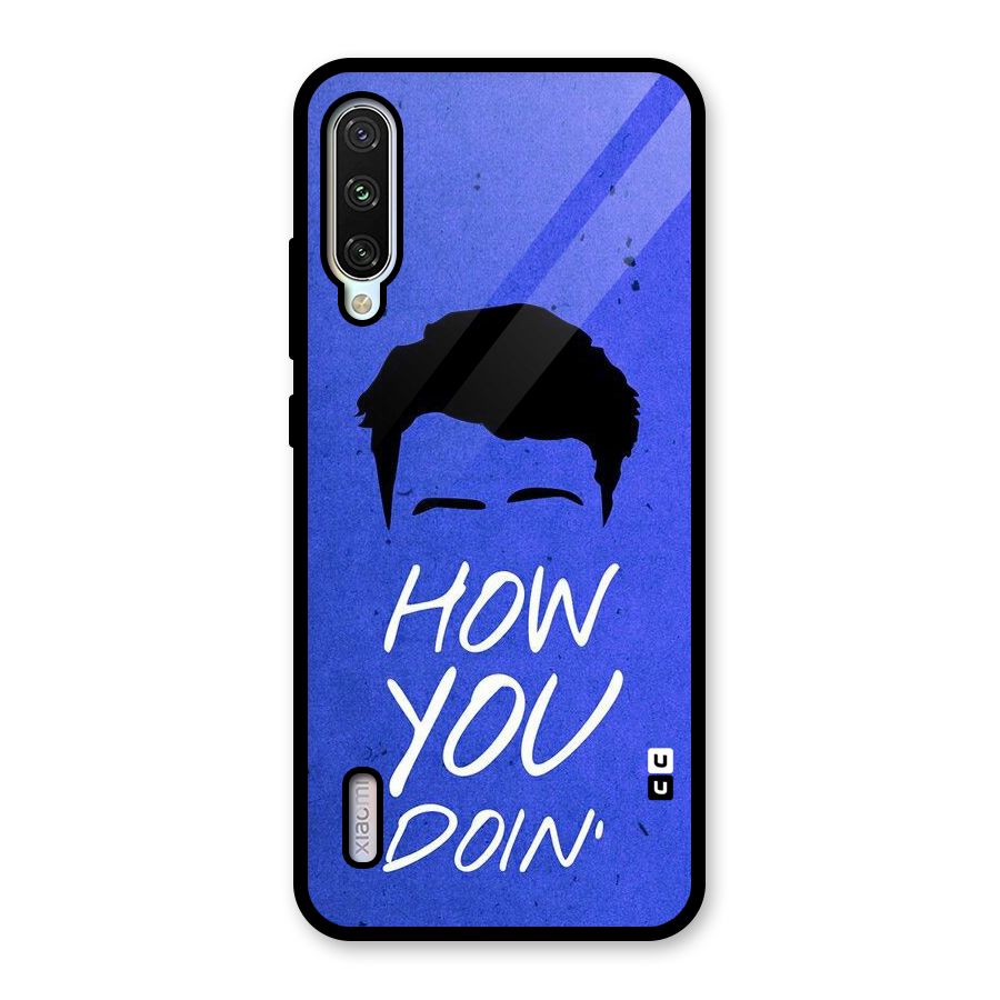 Wassup You Glass Back Case for Mi A3