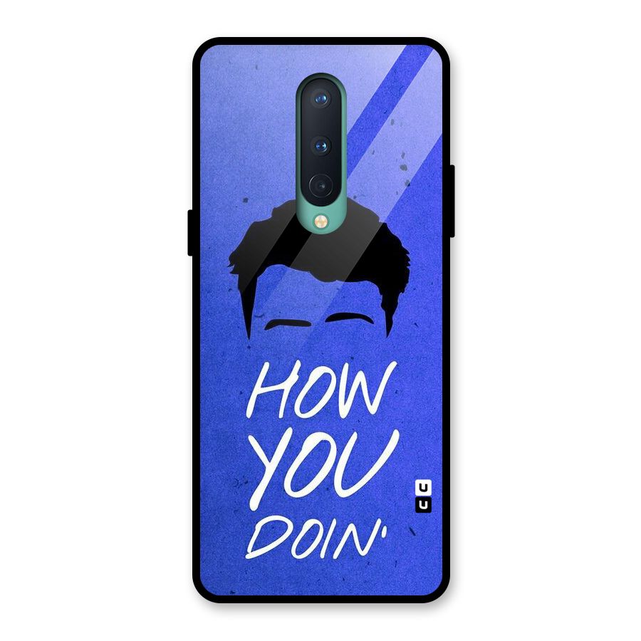 Wassup You Glass Back Case for OnePlus 8