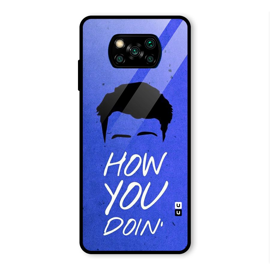 Wassup You Glass Back Case for Poco X3 Pro