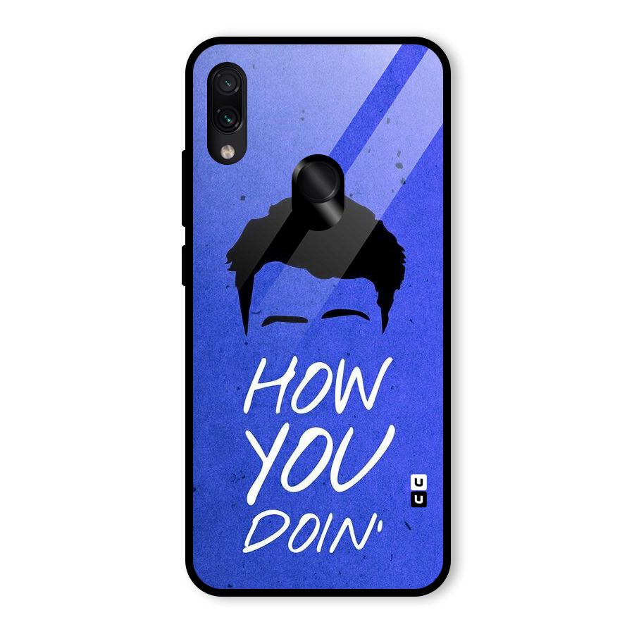 Wassup You Glass Back Case for Redmi Note 7S