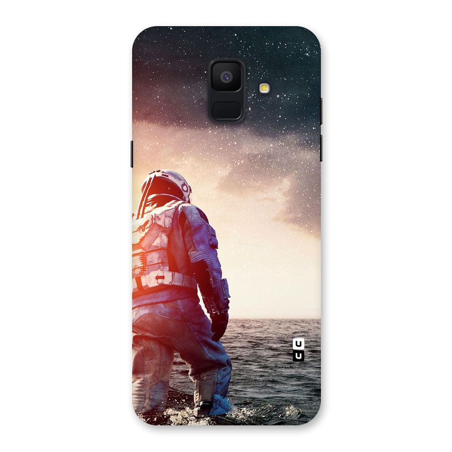 Water Astronaut Back Case for Galaxy A6 (2018)