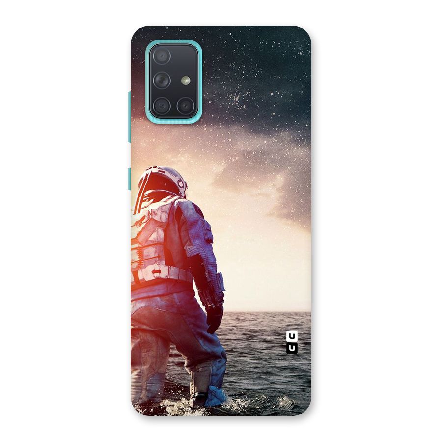 Water Astronaut Back Case for Galaxy A71