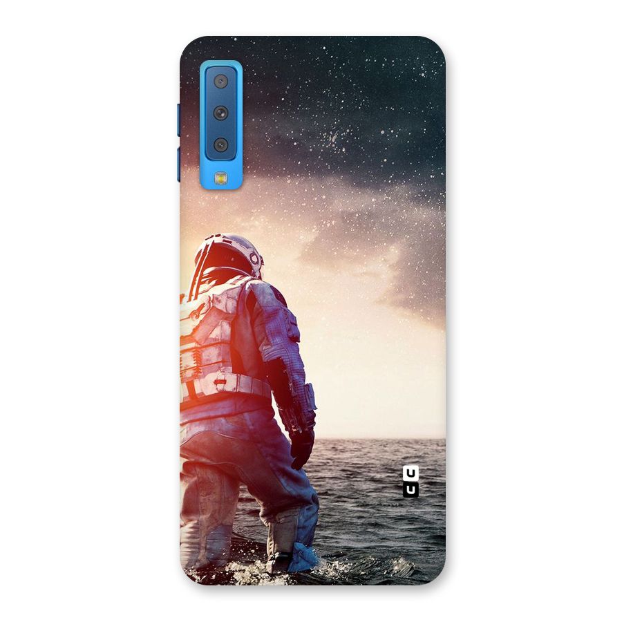 Water Astronaut Back Case for Galaxy A7 (2018)