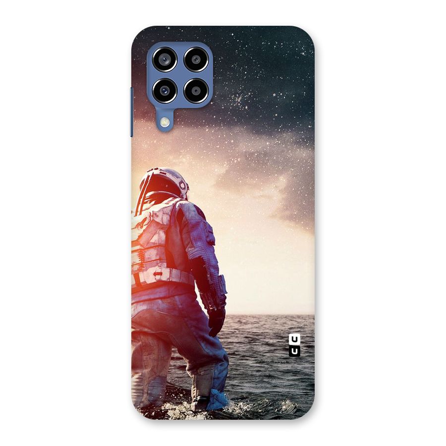 Water Astronaut Back Case for Galaxy M53 5G