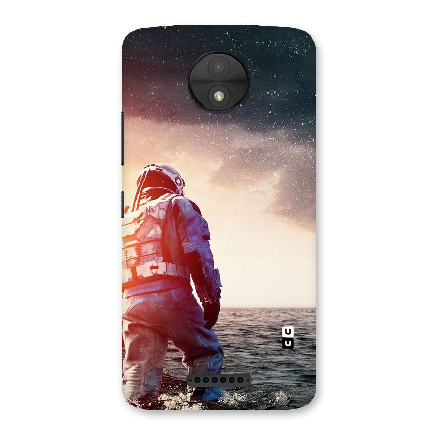 Water Astronaut Back Case for Moto C