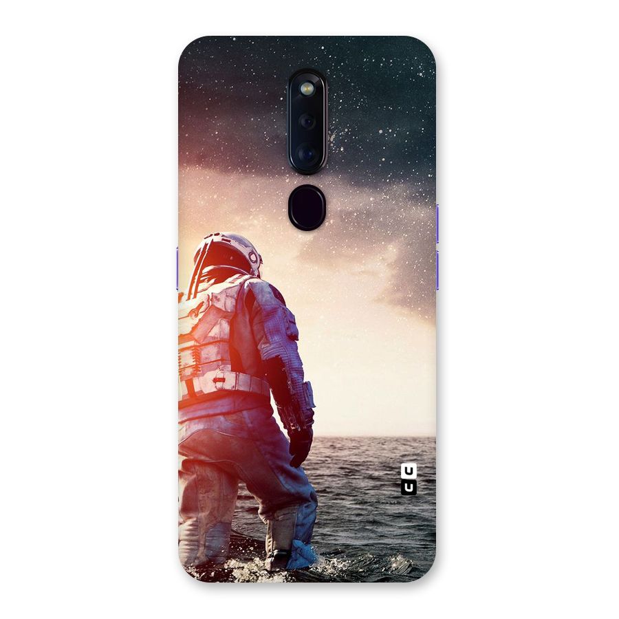 Water Astronaut Back Case for Oppo F11 Pro