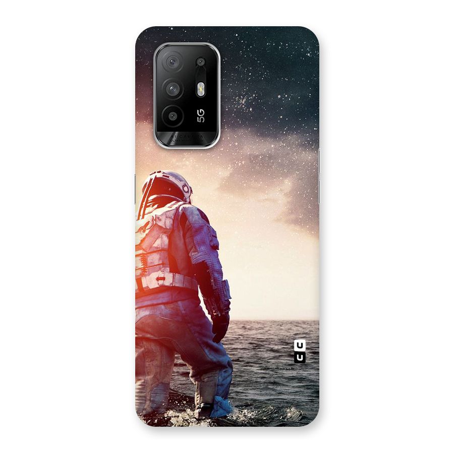 Water Astronaut Back Case for Oppo F19 Pro Plus 5G