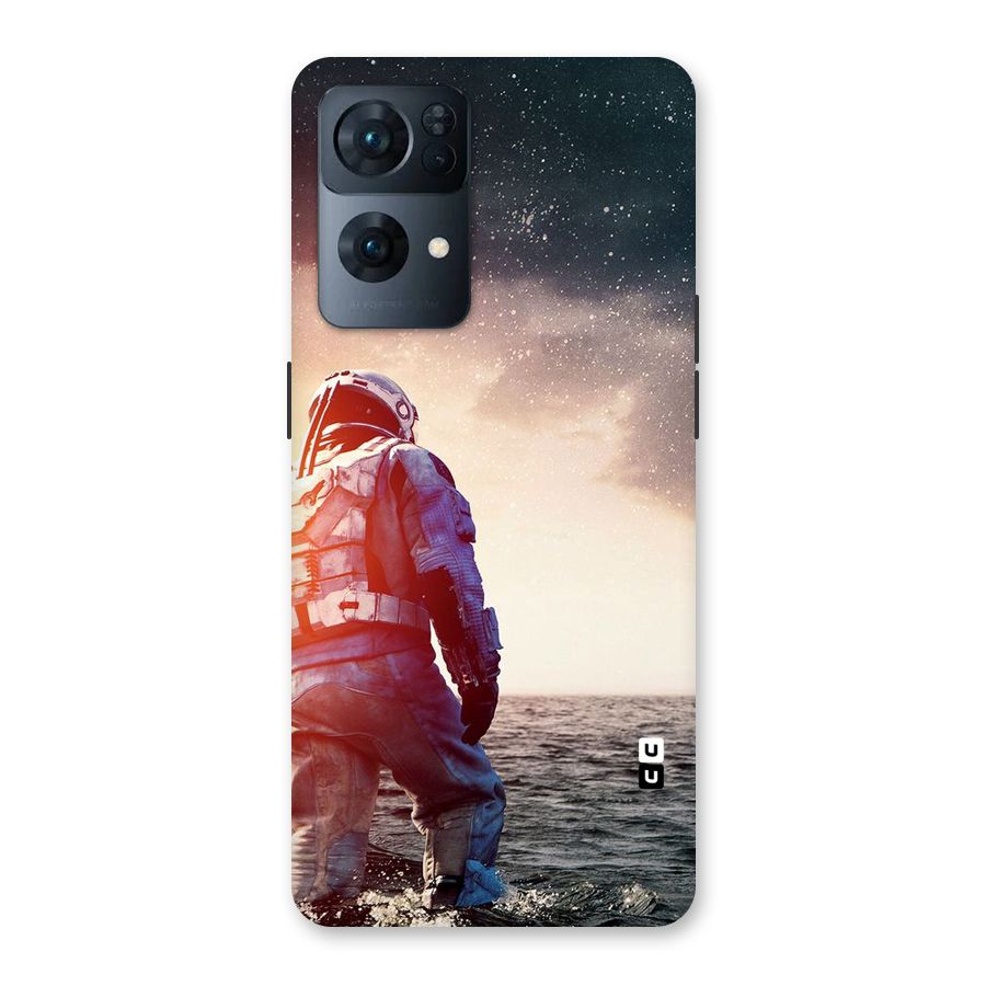 Water Astronaut Back Case for Oppo Reno7 Pro 5G
