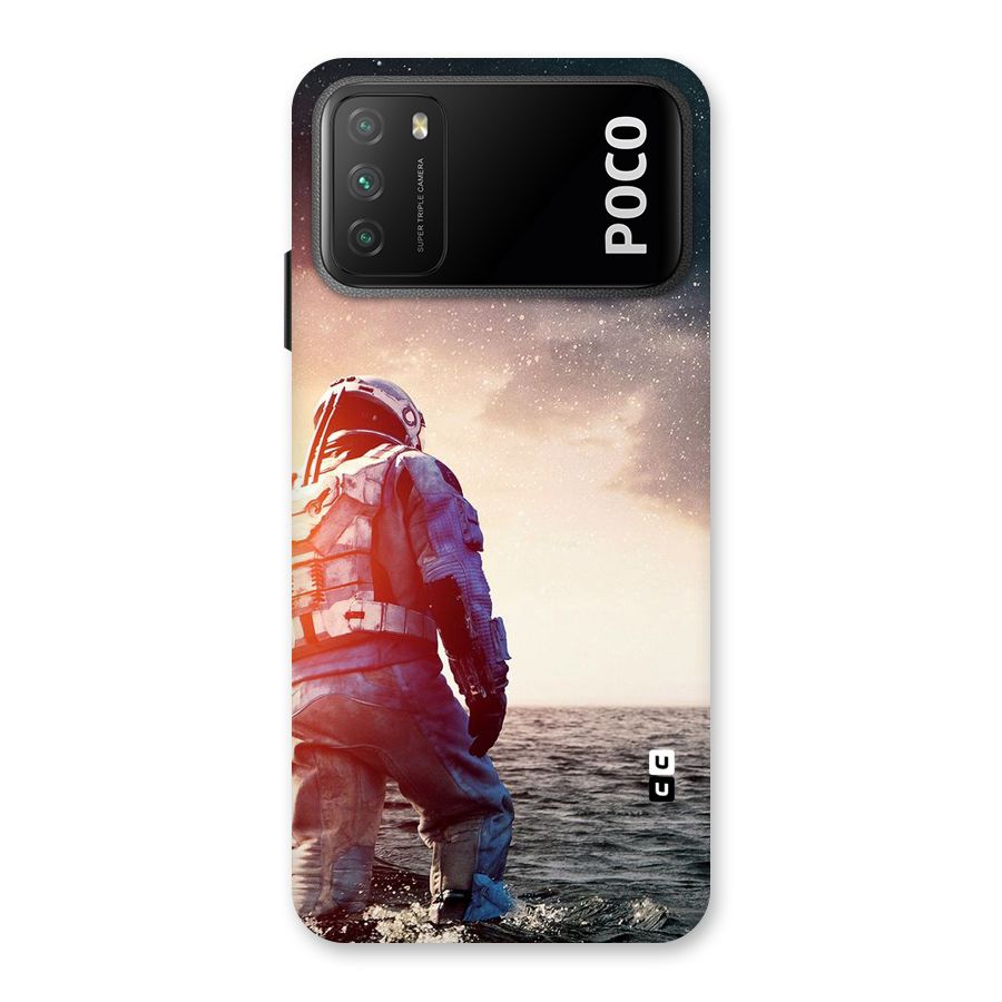 Water Astronaut Back Case for Poco M3