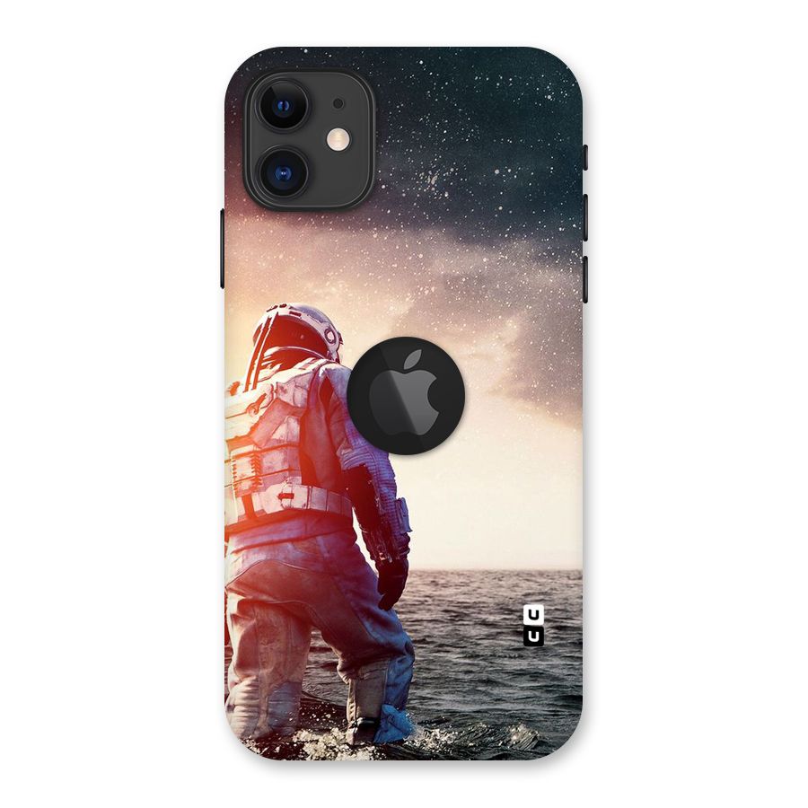 Water Astronaut Back Case for iPhone 11 Logo Cut