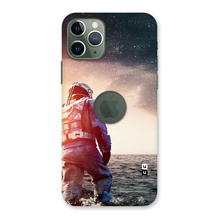 Water Astronaut Back Case for iPhone 11 Pro Logo  Cut