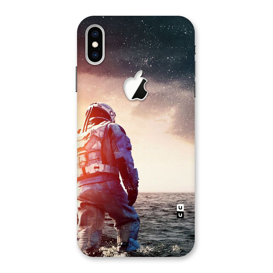 Water Astronaut Back Case for iPhone XS Max Apple Cut