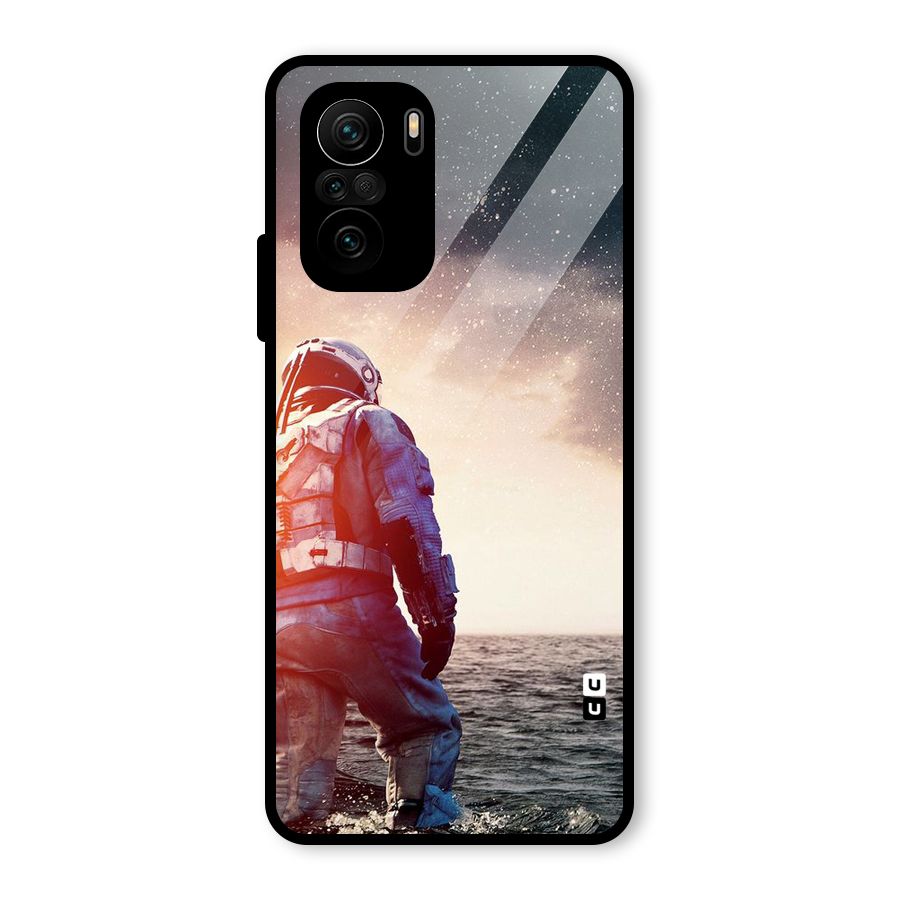Water Astronaut Glass Back Case for Mi 11x
