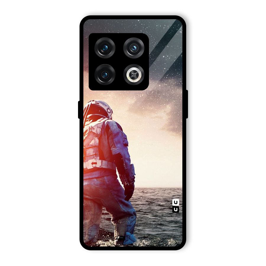 Water Astronaut Glass Back Case for OnePlus 10 Pro 5G