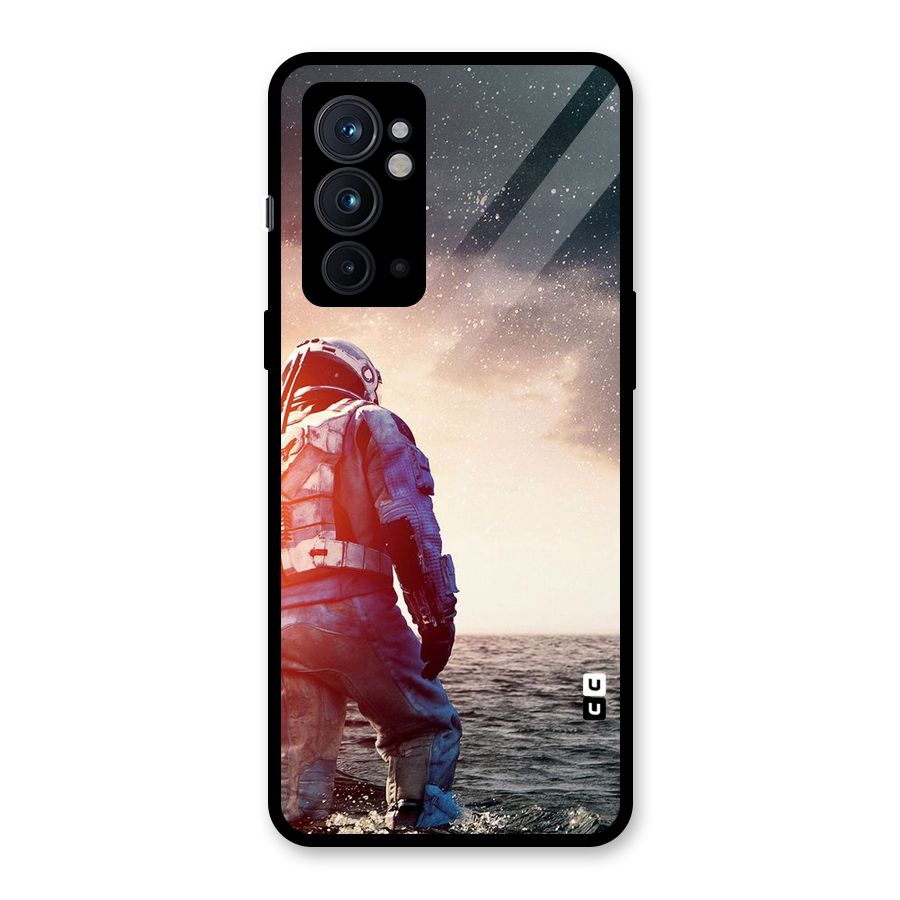Water Astronaut Glass Back Case for OnePlus 9RT 5G